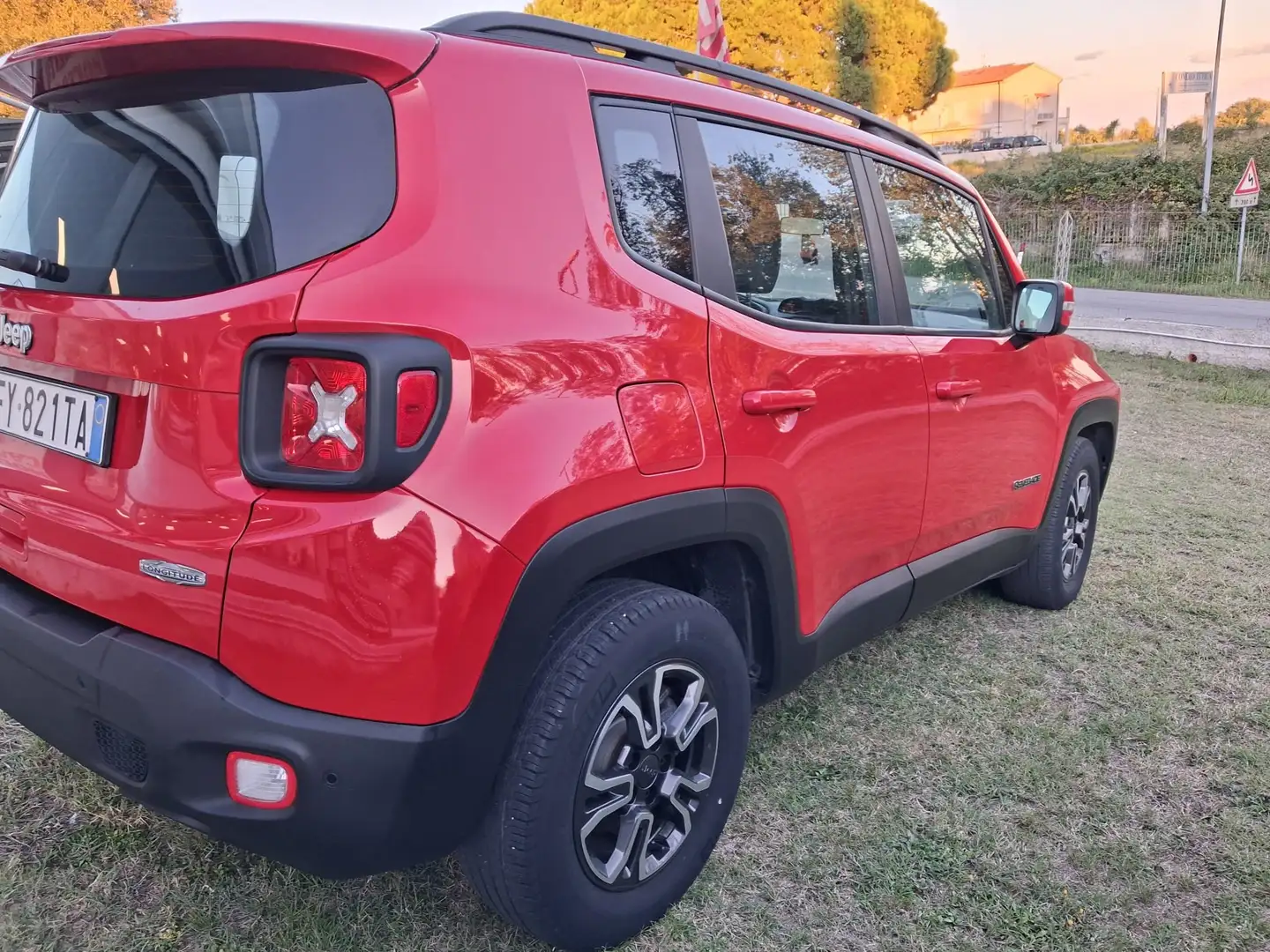 Jeep Renegade Renegade 2019 1.6 mjt Longitude 2wd 120cv Rosso - 2