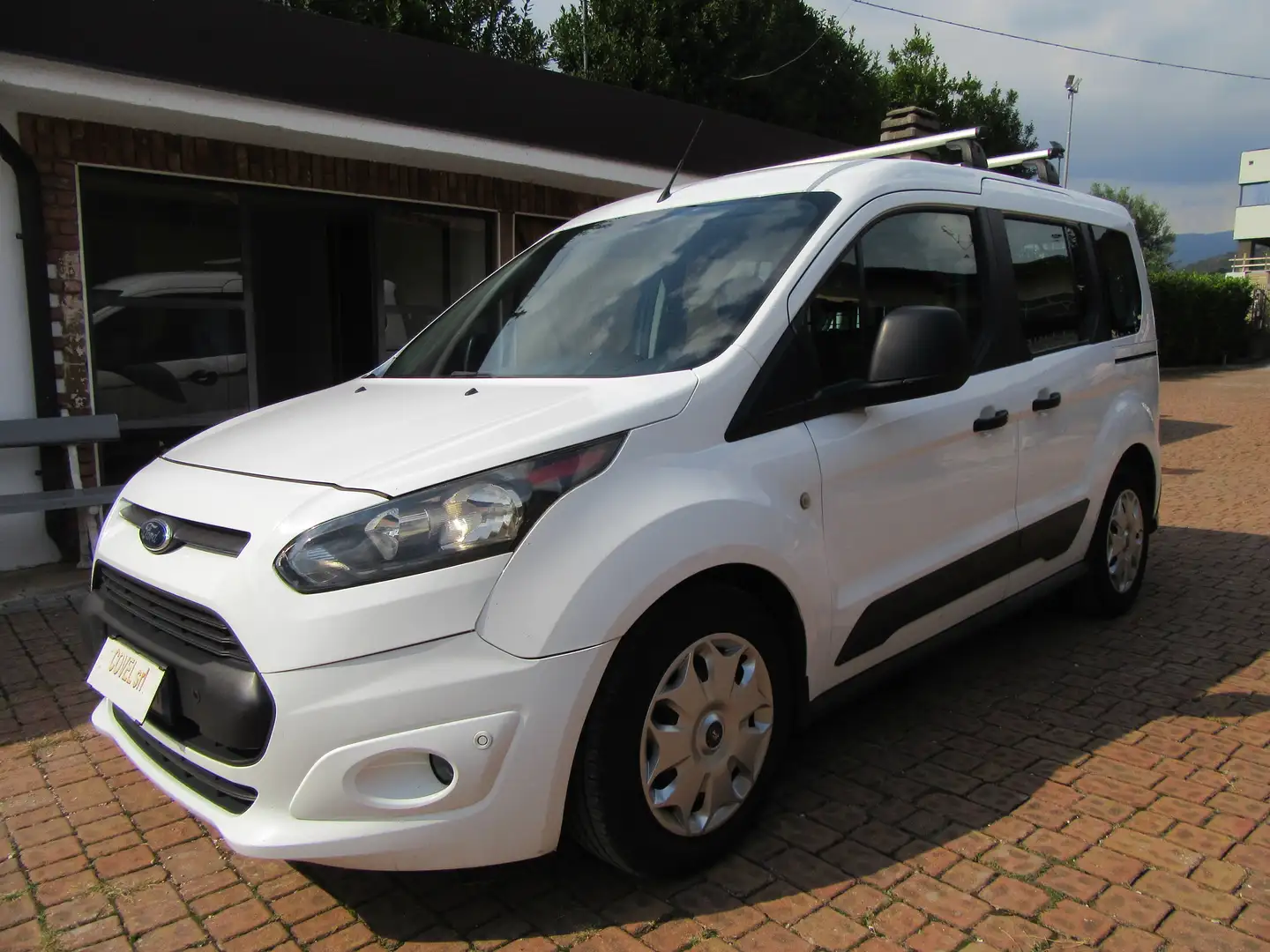 Ford Transit Connect 1.5Tdci 101cv Trend Autocarro 5 Posti (N1) Euro 6B Blanc - 2