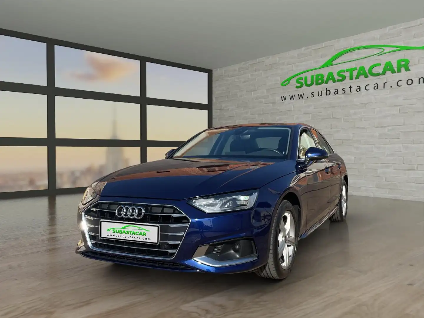 Audi A4 Advanced 30 TDI 100 kW (136 CV) Sedán 4P Automát Azul - 1