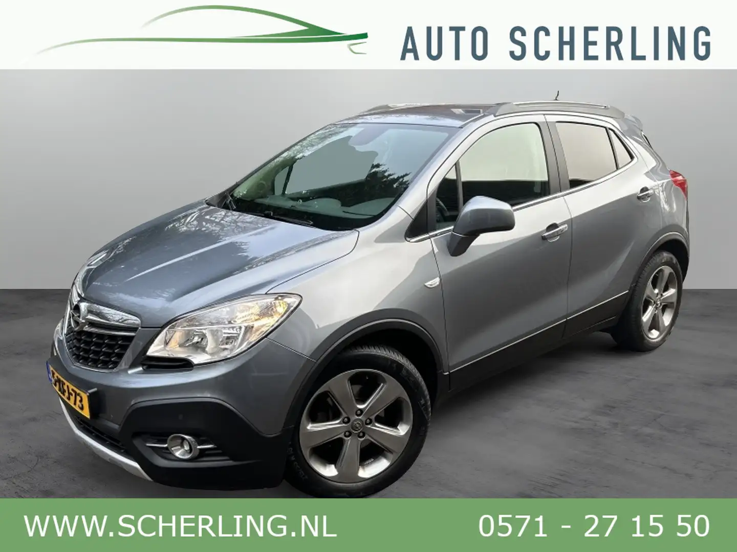 Opel Mokka 1.4 Turbo 140pk Cosmo Trekhaak, LMV 18", 89 dkm! Grau - 1