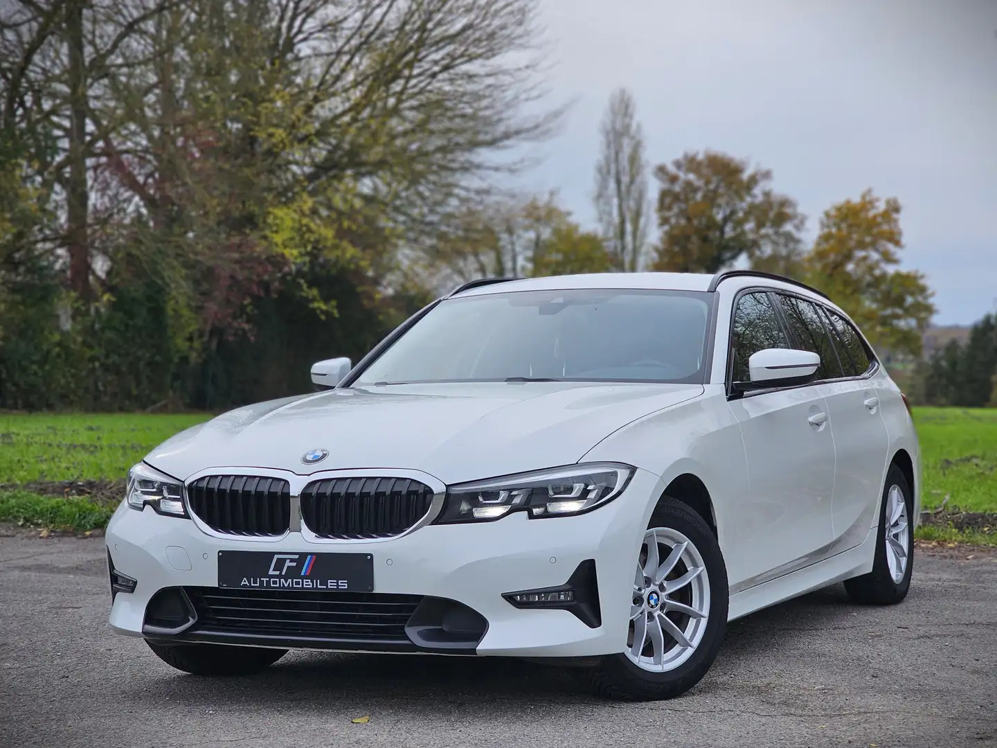 BMW 318 SportLine 318dA Blanc - 1
