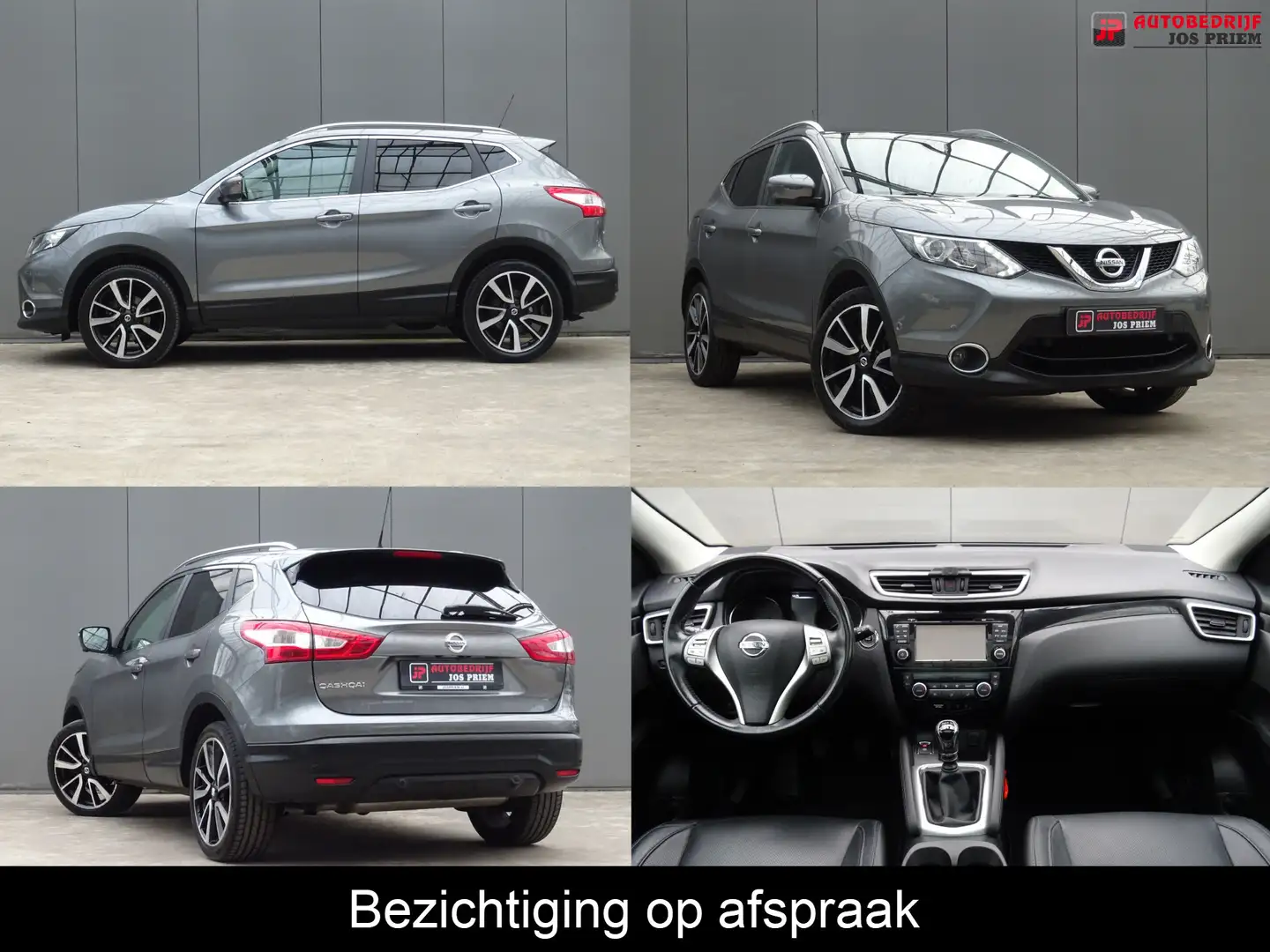 Nissan Qashqai 1.2 Tekna * 360 CAM * LEER * PANORAMADAK !! Grau - 1