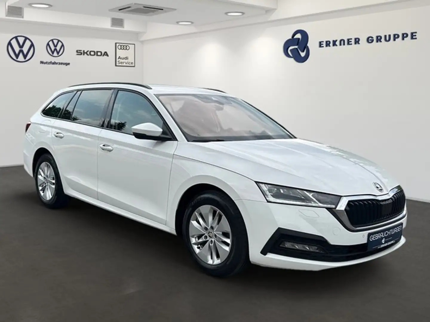 Skoda Octavia Combi 2.0TDI Ambition MATRIX+ACC+NAVI+++ Wit - 2