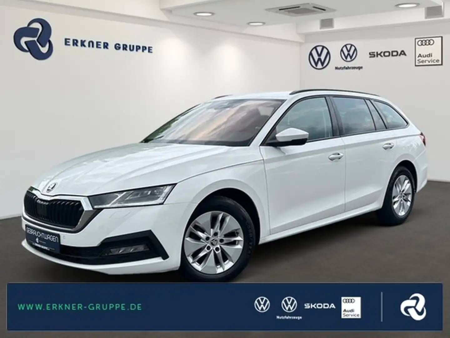 Skoda Octavia Combi 2.0TDI Ambition MATRIX+ACC+NAVI+++ Wit - 1