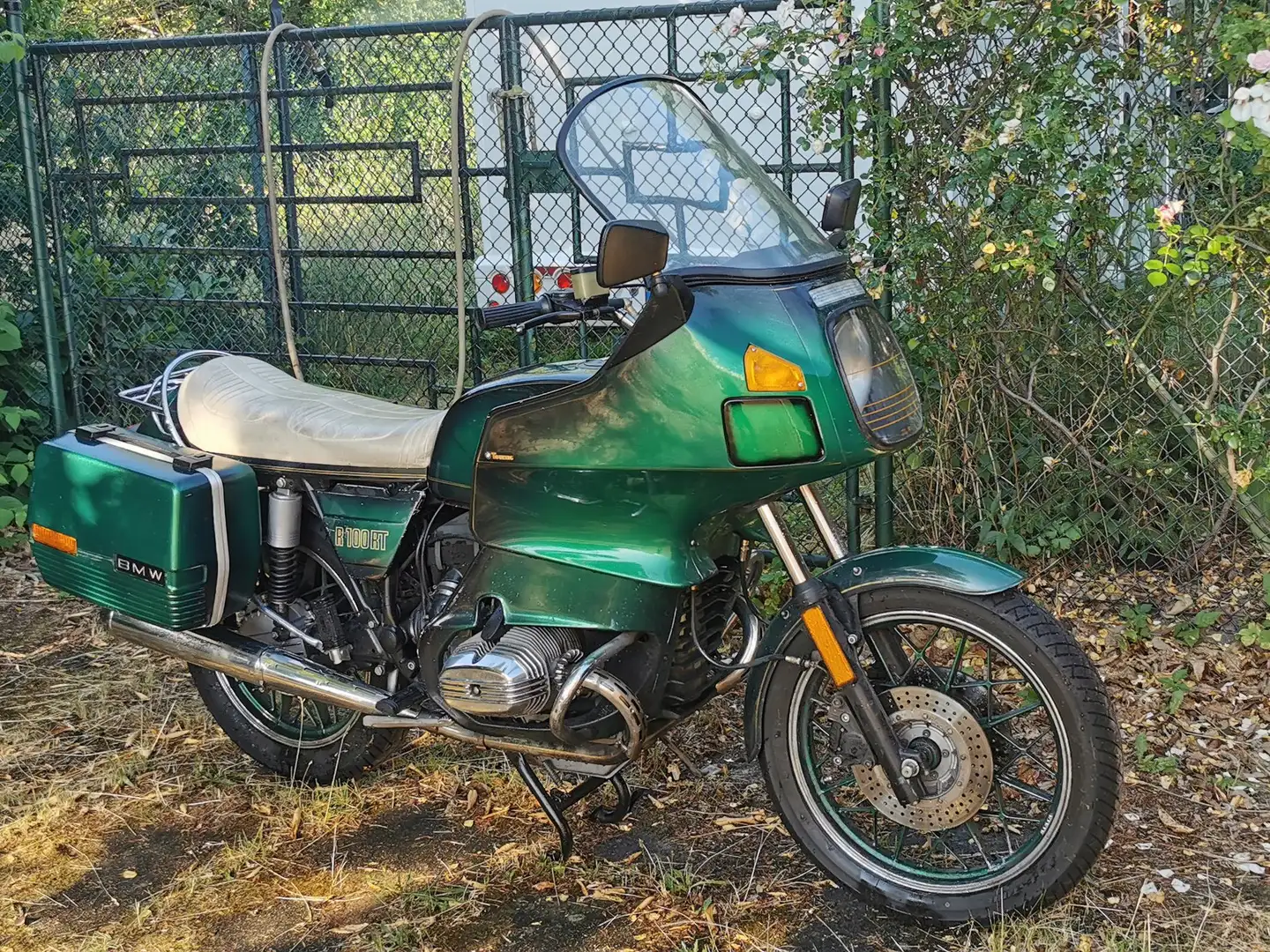 BMW R 100 RT Classic | Original R100RT | Koffer Zöld - 1