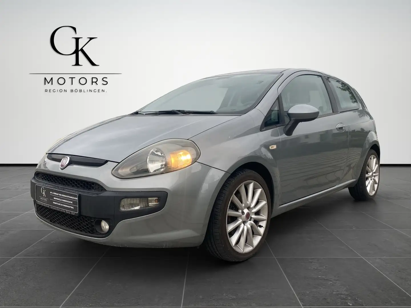 Fiat Punto 1,4 Turbo*Racing* Alu*Klima*135 PS* Gepflegt* Grau - 1