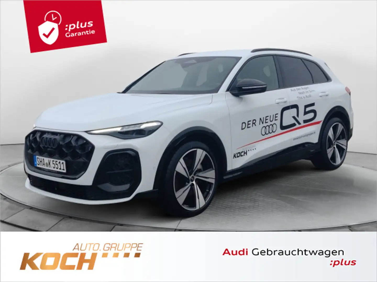 Audi Q5 SUV 150 KW TDI q. S tronic | MATRIX LED, BEIF Weiß - 1