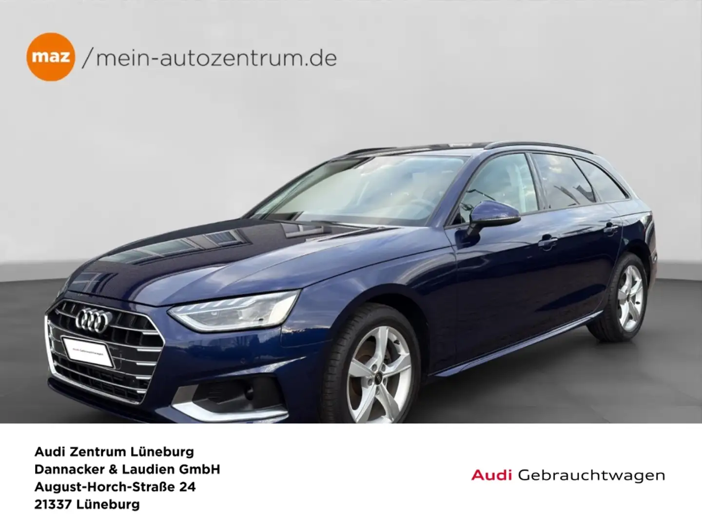 Audi A4 Avant 35 2.0 TFSI advanced Alu LED Navi Sitzh. Vir Blau - 1