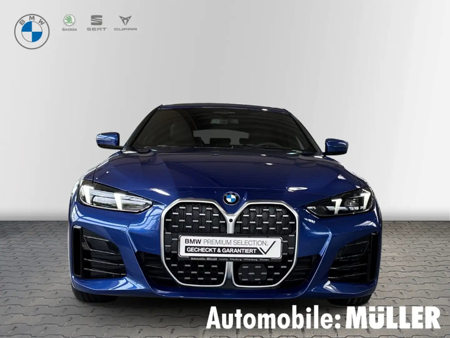 BMW 420 Gran Coupe d M Sport ACC HuD AHK-klappbar Navi Dig Blau - 2