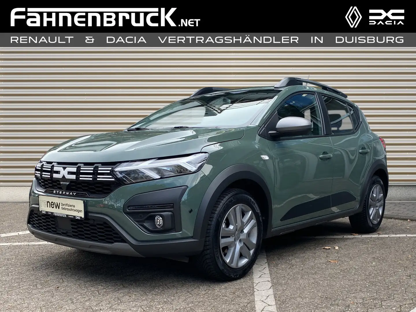 Dacia Sandero Stepway Expression TCe 90 Navi Scheckh. Verde - 1