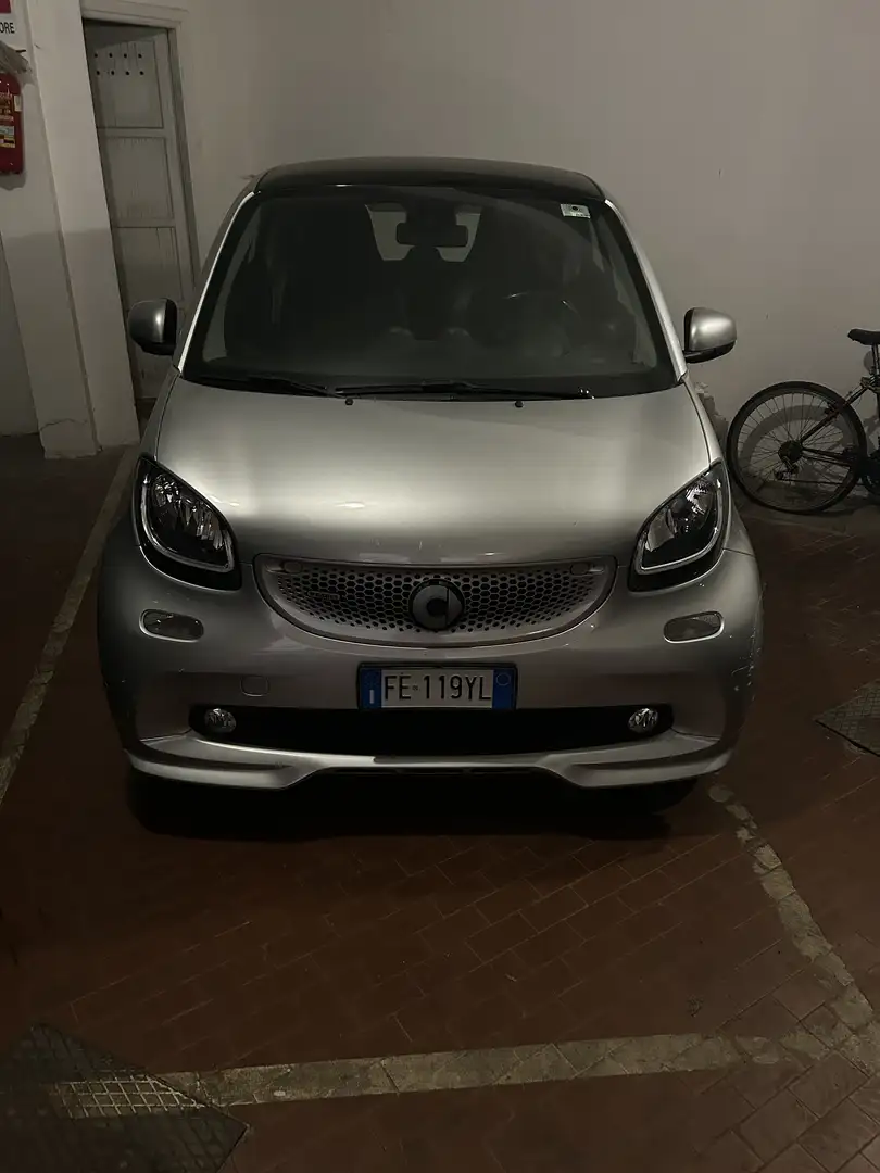 smart brabus silver, interni pelle nera Argento - 1