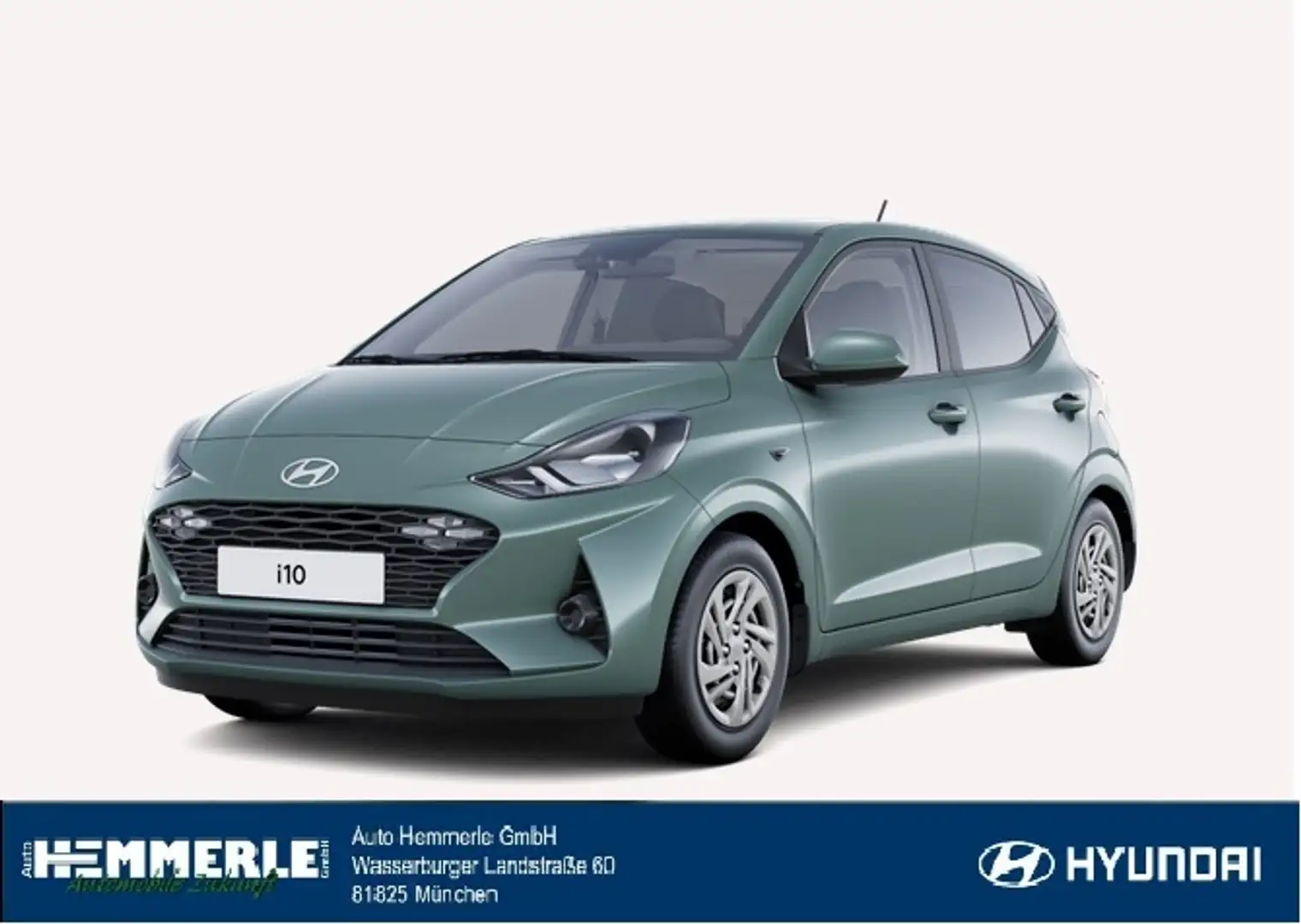 Hyundai i10 All-IN nur bei Zulassung bis 30.06.25 Grün - 1