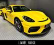 Porsche Cayman 718 Cayman 4.0 GT4 Jaune - thumbnail 2