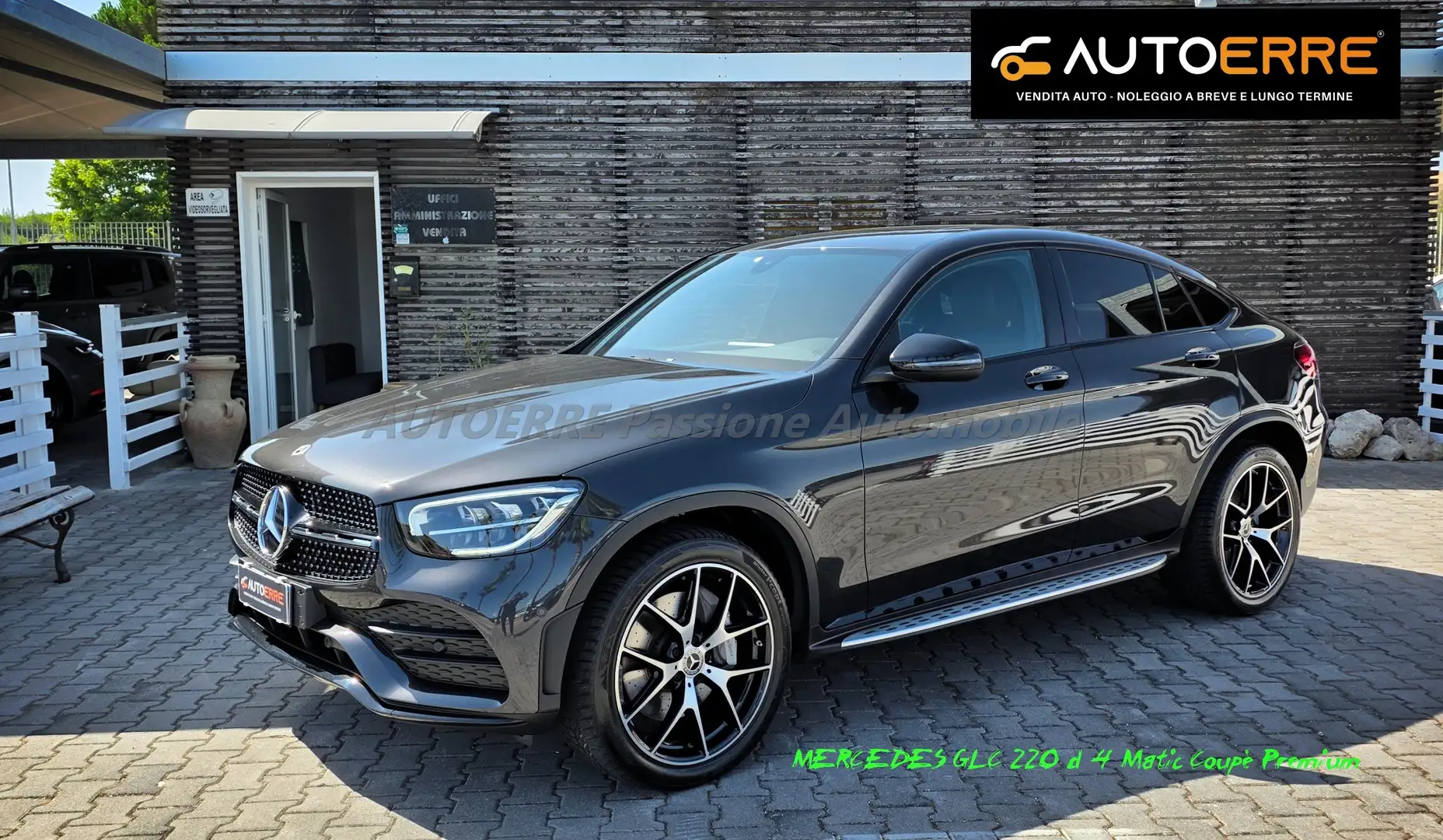 Mercedes-Benz GLC 220 Coupè d Premium 4matic Grau - 1
