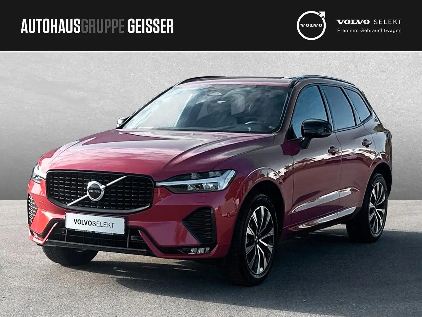 Volvo XC60 B4 Mild-Hybrid Plus Dark AHK ACC BLIS Rojo - 1