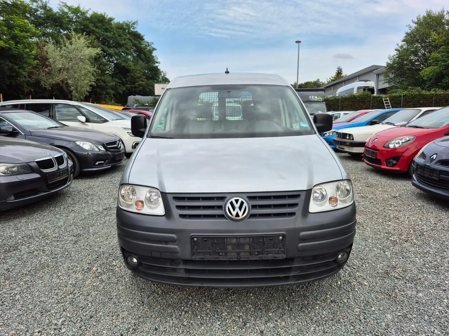 Volkswagen Caddy Kasten*1,9 TDI*Tüv Neu*Zahnriemen Neu*Ahk* Argent - 2