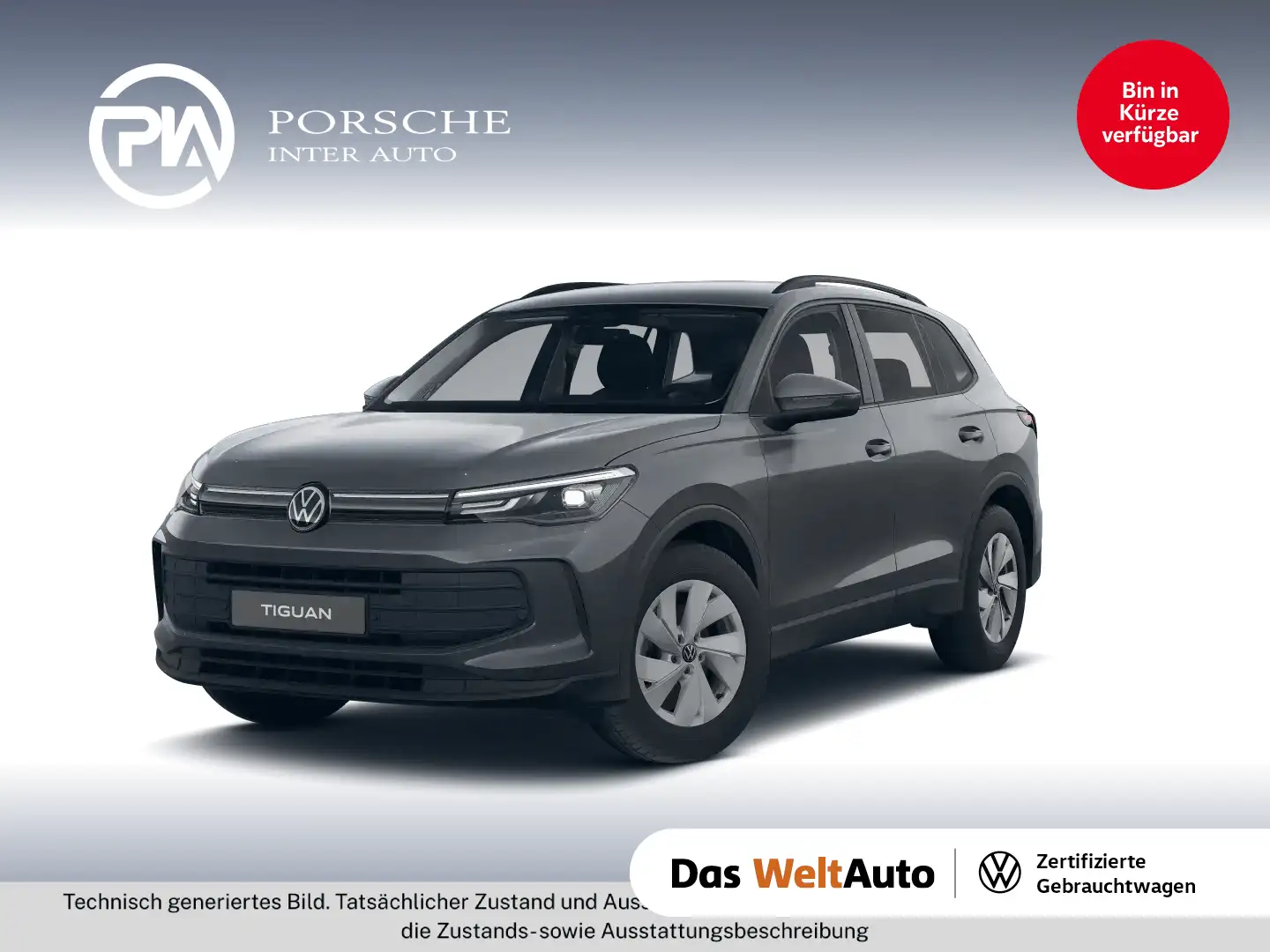 Volkswagen Tiguan 4Me eTSI DSG Grau - 1