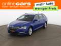 Skoda Superb Combi 2.0 TDI Style Aut LED AHK RADAR PDC Blau - thumbnail 1