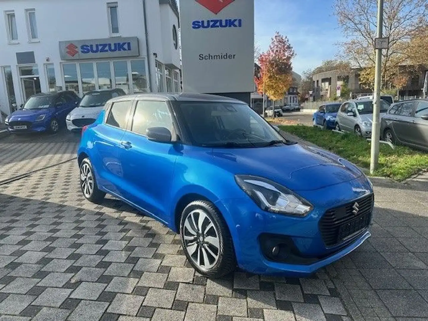 Suzuki Swift 1.0 Comfort+ Automatik /LED/NAVI/Tempo/AHK Blau - 1