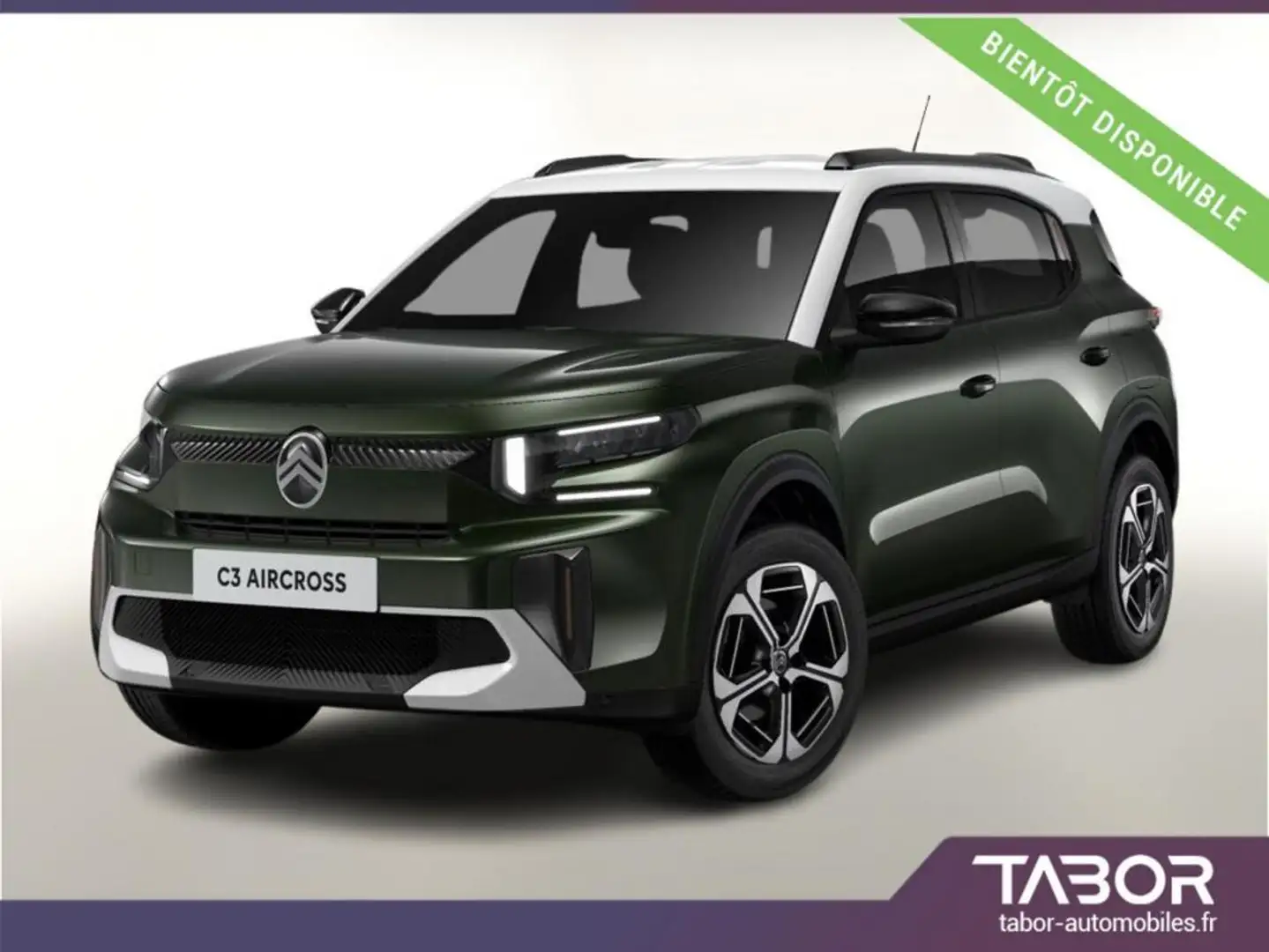 Citroen C3 Aircross MHEV 145 eDSC6 MAX HiverP Zielony - 1