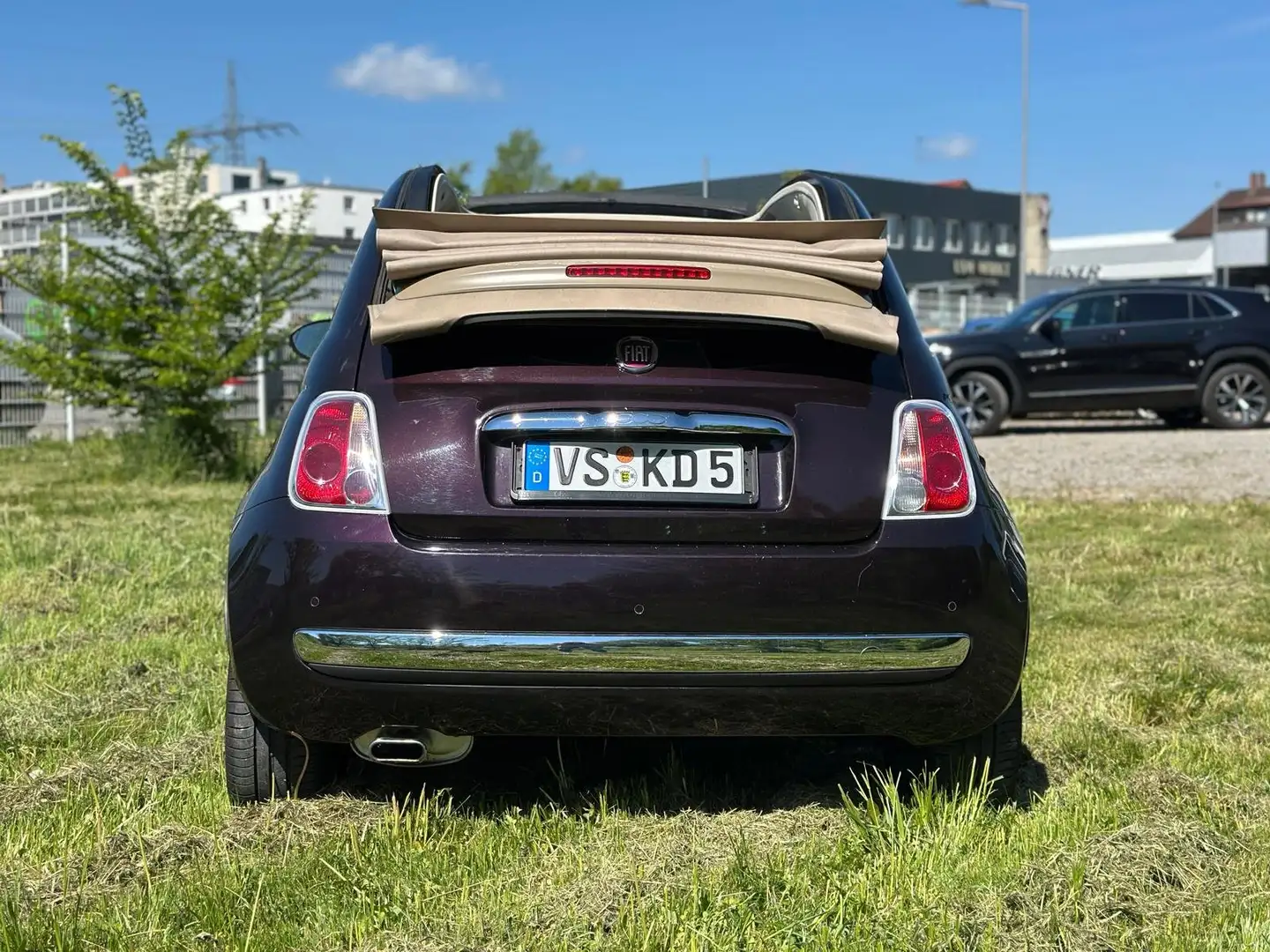 Fiat 500 1.2 Lounge ljubičasta - 2