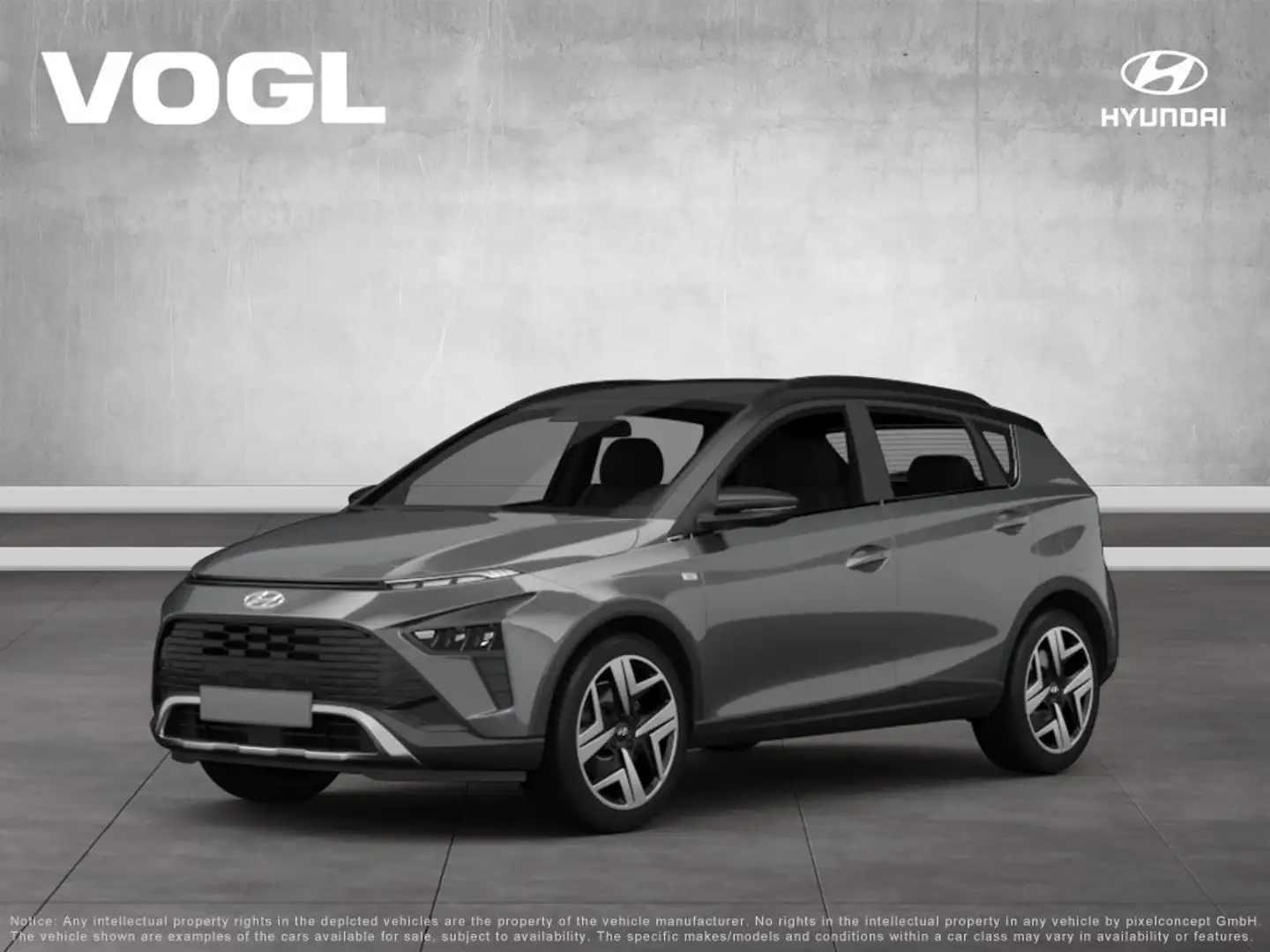 Hyundai BAYON FL MY25 1.0 T-GDI 100PS MT TREND Komfortp. Gris - 1