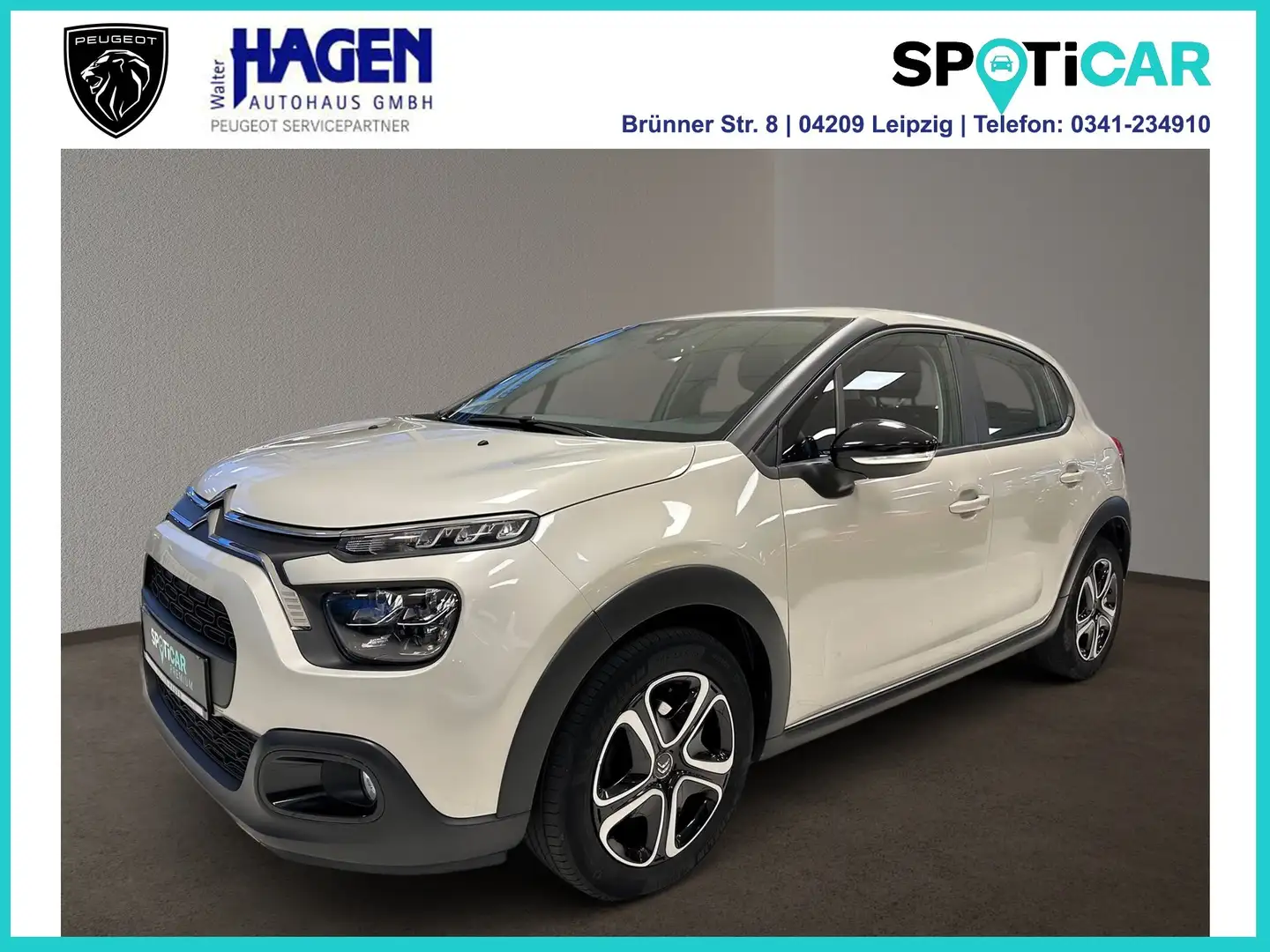 Citroen C3 FeelPack 1.2 82 PureTech Sitzheizung/Klimaauto/LED Beige - 1