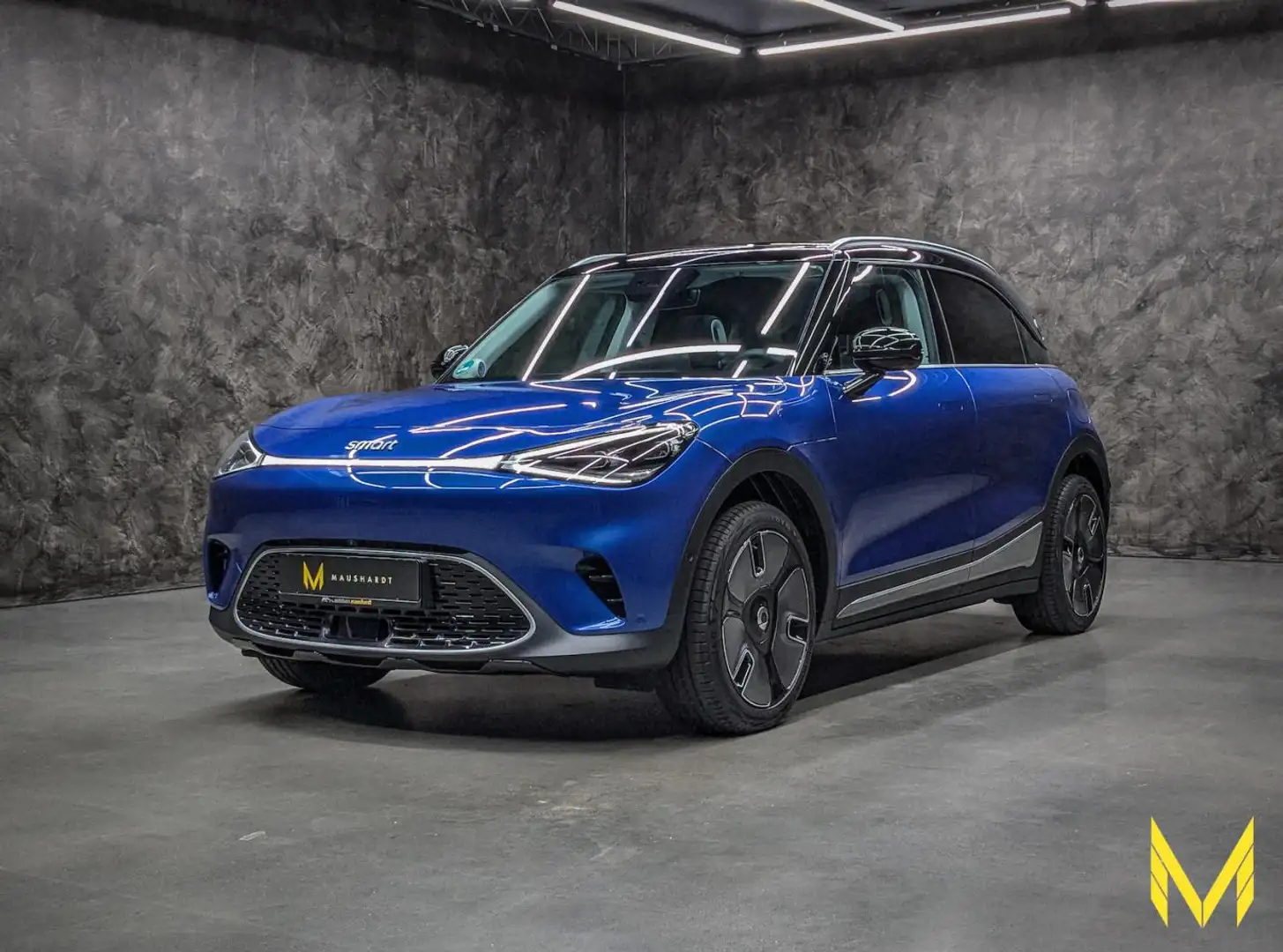 smart #1 Premium #HEAD-UP #BEATS #360° #ACC #LED Blau - 1