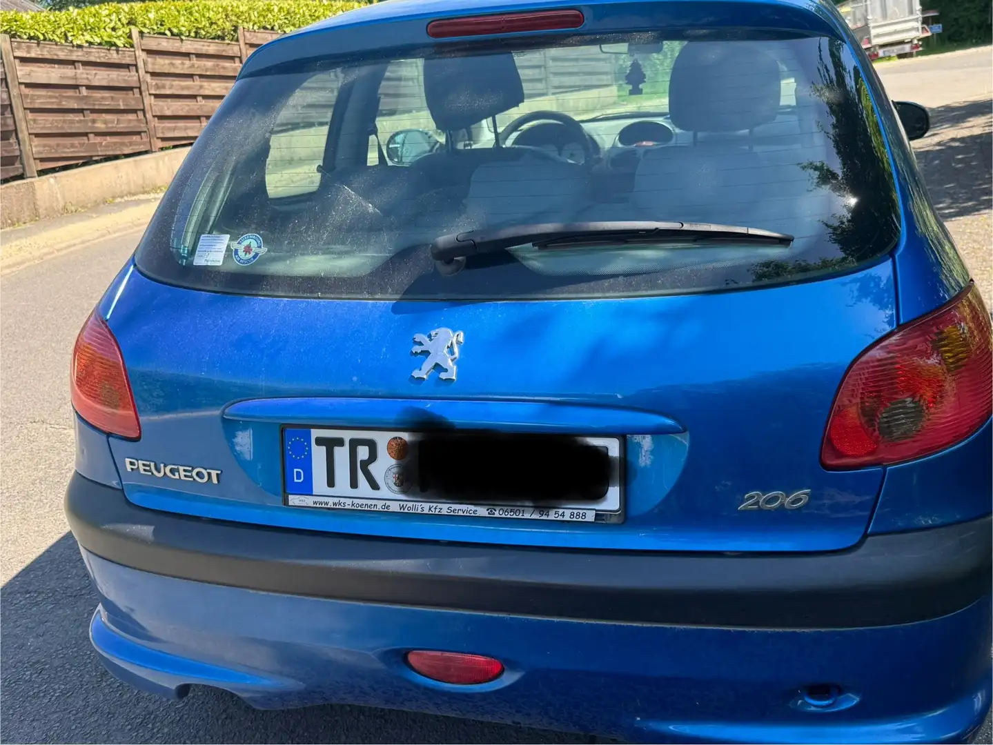 Peugeot 206 206  3-Türer 75 Grand Filou Bleu - 1
