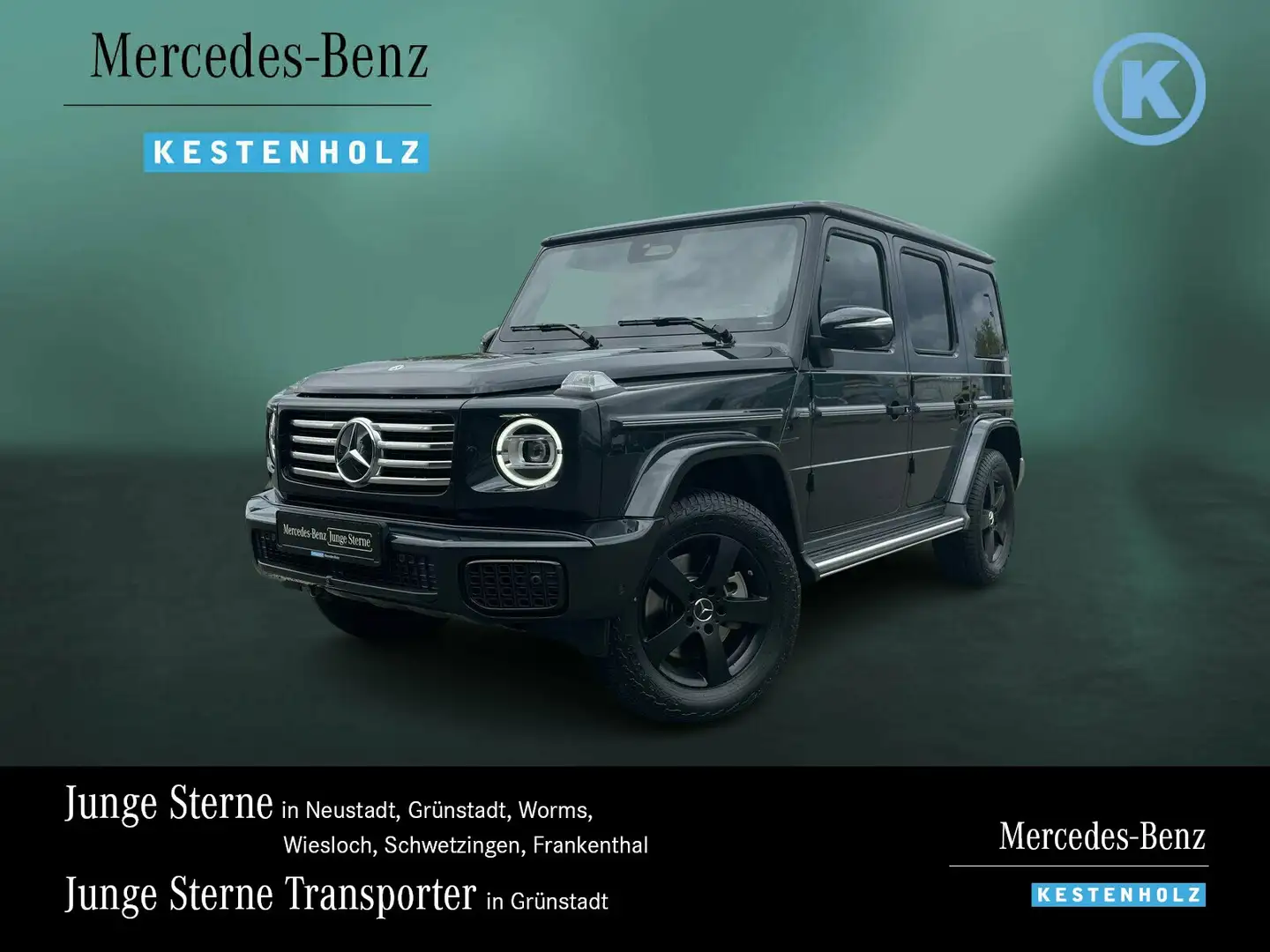 Mercedes-Benz G 450 G 450 d EXCLUSIVE+AHK+DISTRO+SHD+BURME+360°+MLED Schwarz - 1