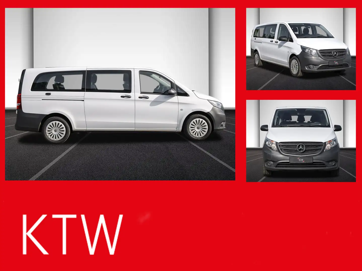 Mercedes-Benz Vito 114 TourerPro,Extralang,8Sitzer,Automatik Blanc - 1