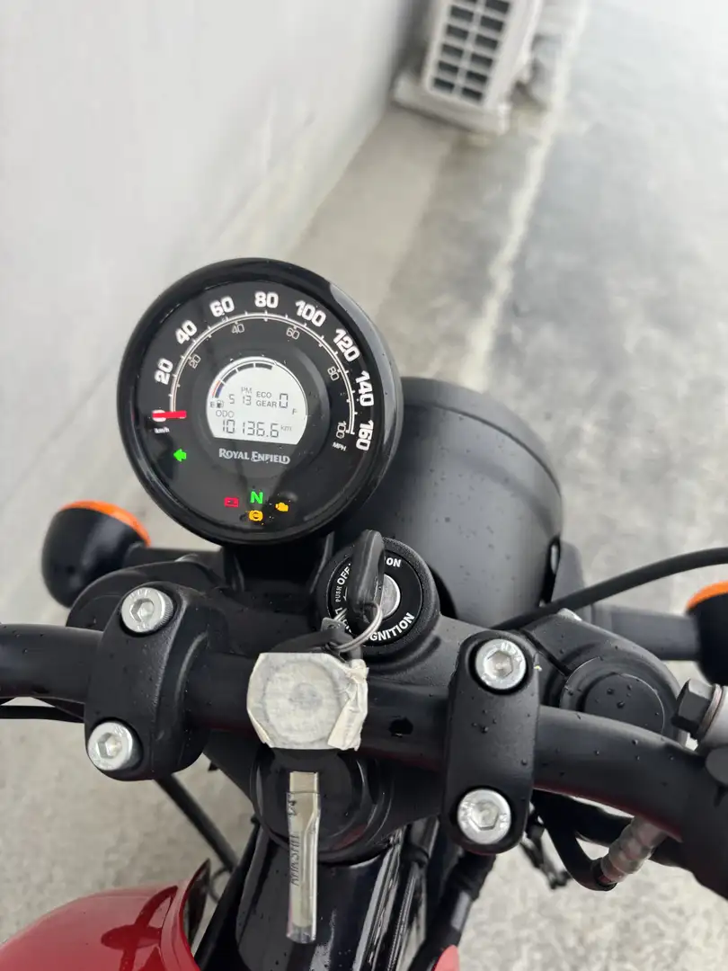 Royal Enfield HNTR350 COMPRESO PASSAGGIO Rojo - 2