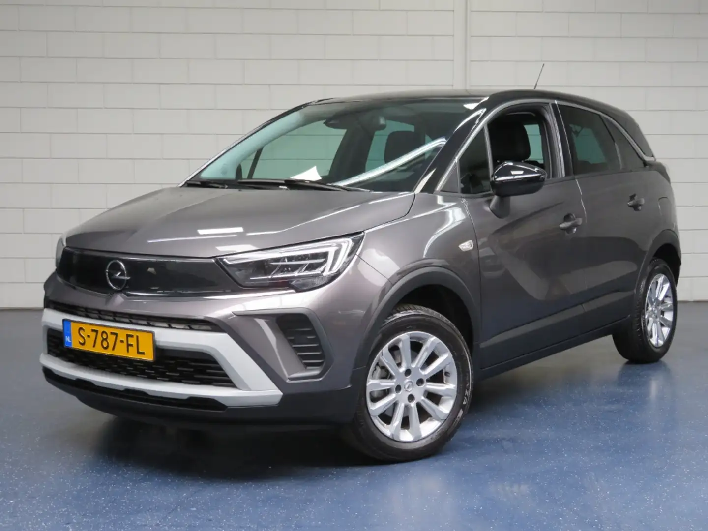 Opel Crossland 13.004 km !!!!!!!! 1.2 Turbo Elegance Grijs - 1