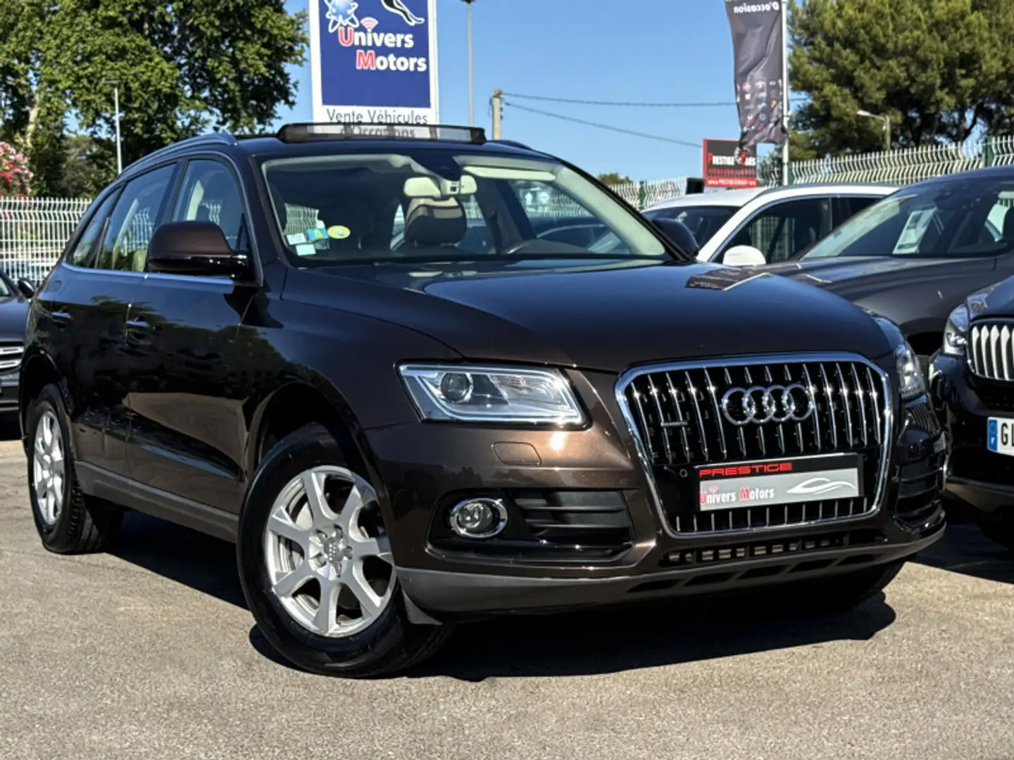 Audi Q5 3.0 V6 TDI 245CH FAP AVUS QUATTRO S TRONIC 7 Brun - 1