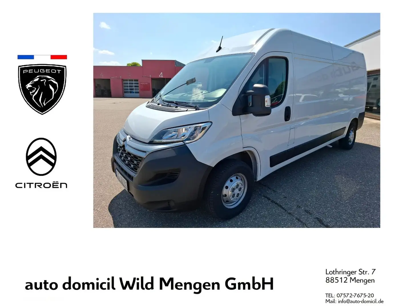 Citroen Jumper KAWA 35 L3H2 Control BlueHDi 140 PS Weiß - 1