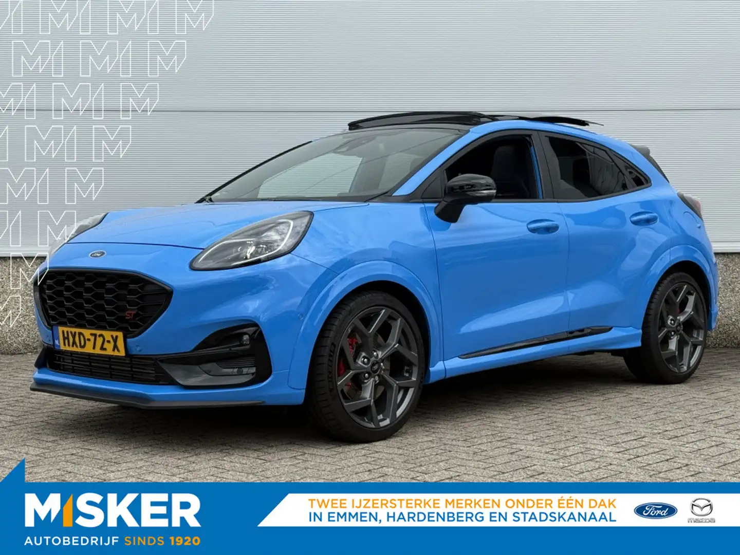 Ford Puma 1.5 EcoBoost ST-X 200pk PANODAK! LAUNCHCONTROL! DR Bleu - 1