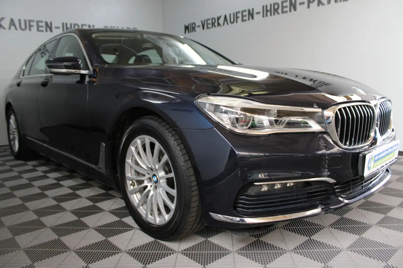 BMW 740 i Carbon Core HeadUP°LED°Gestik°Schaden Blau - 1