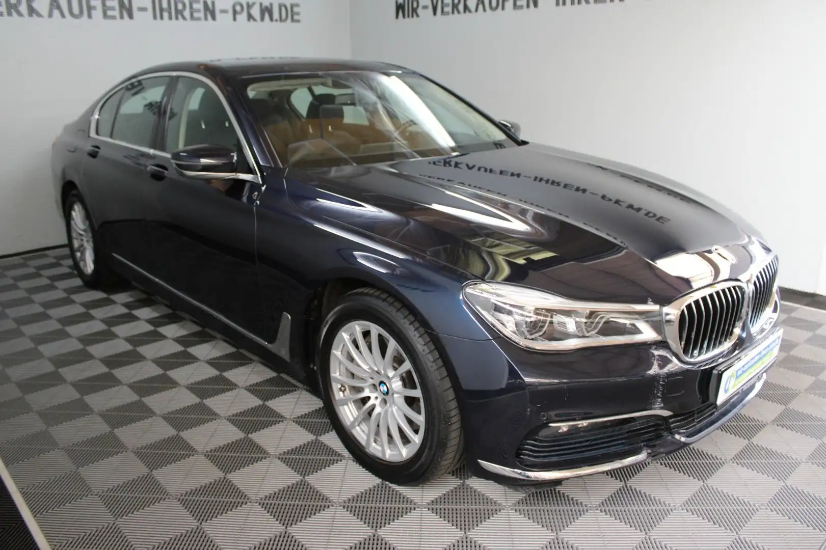 BMW 740 i Carbon Core HeadUP°LED°Gestik°Schaden Blau - 2