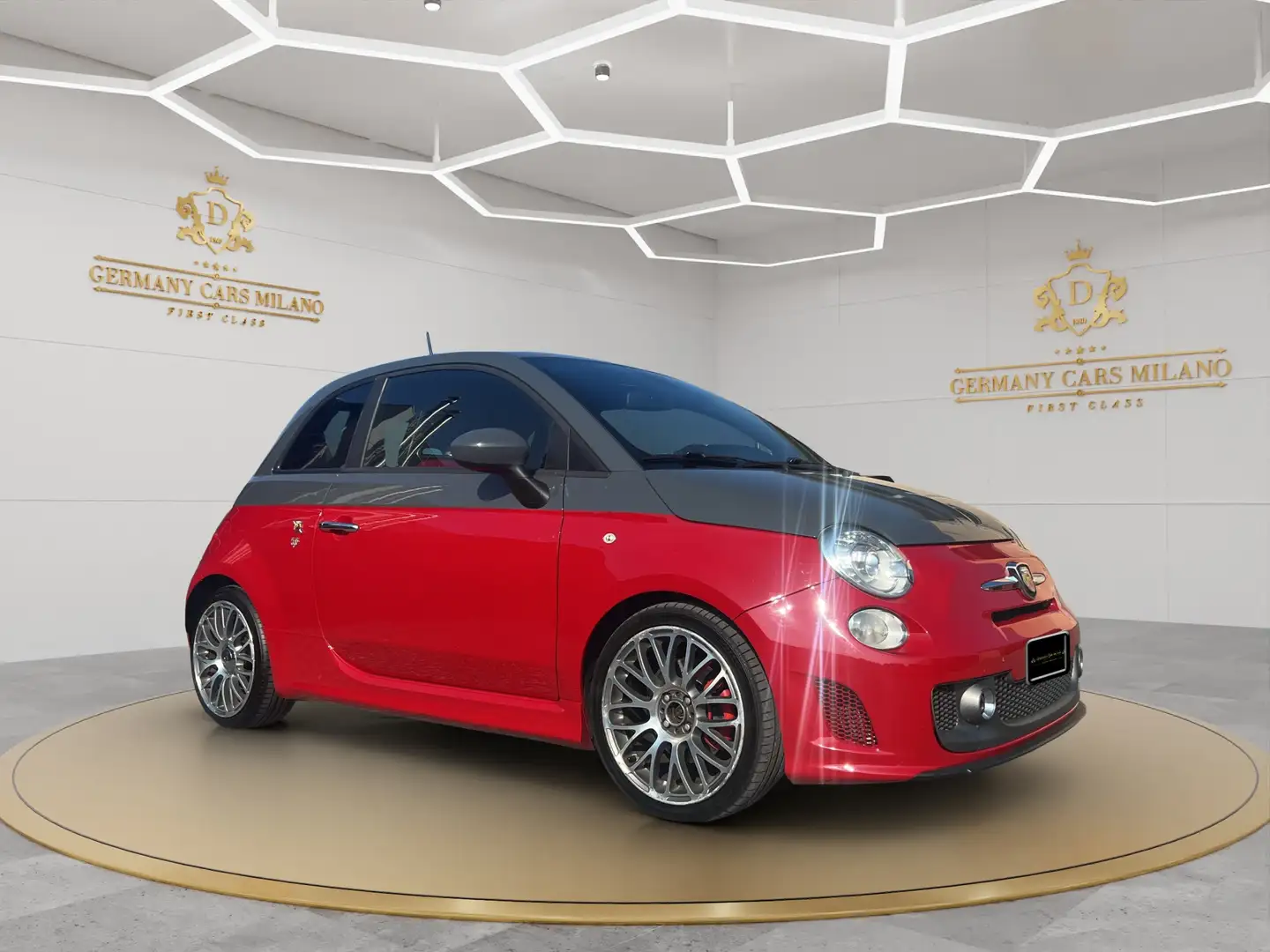 Abarth 595 AUTOMATICO Rouge - 2