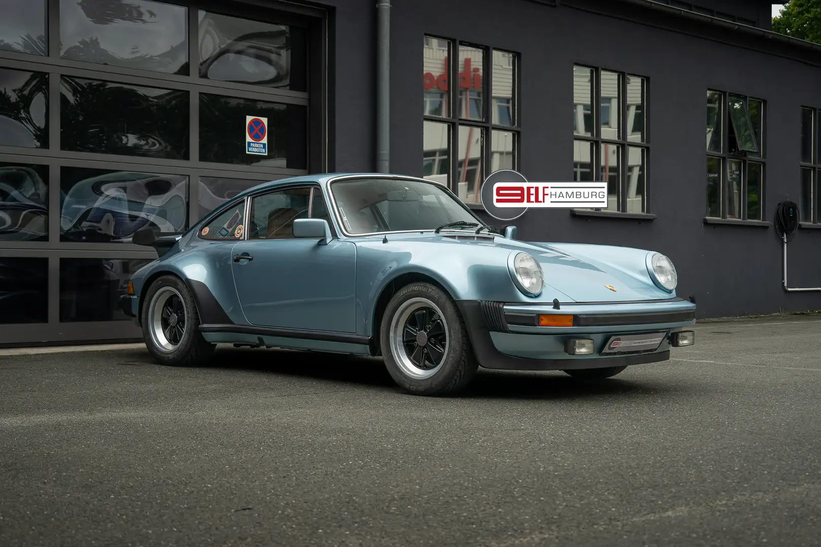 Porsche 930 911 Turbo 3,3 72tkm 100% original Erstlack Blau - 1