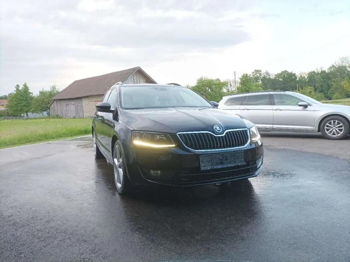 Skoda Octavia Octavia Combi 2,0 Elegance TDI Green tec Schwarz - 2