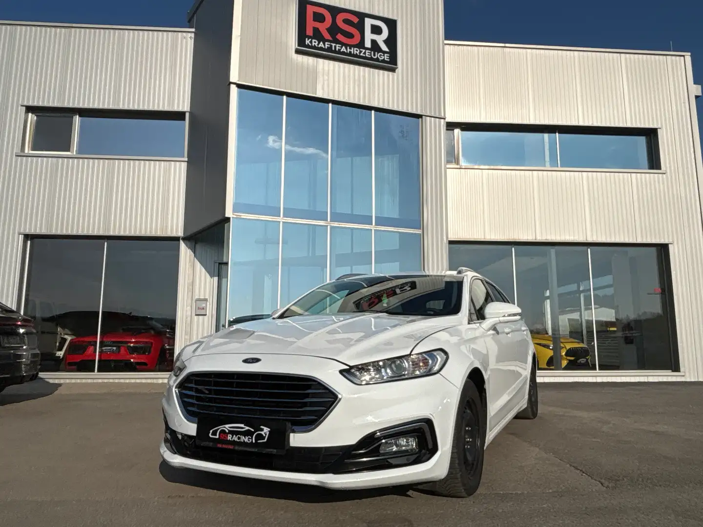 Ford Mondeo Hybrid Titanium Blanc - 1