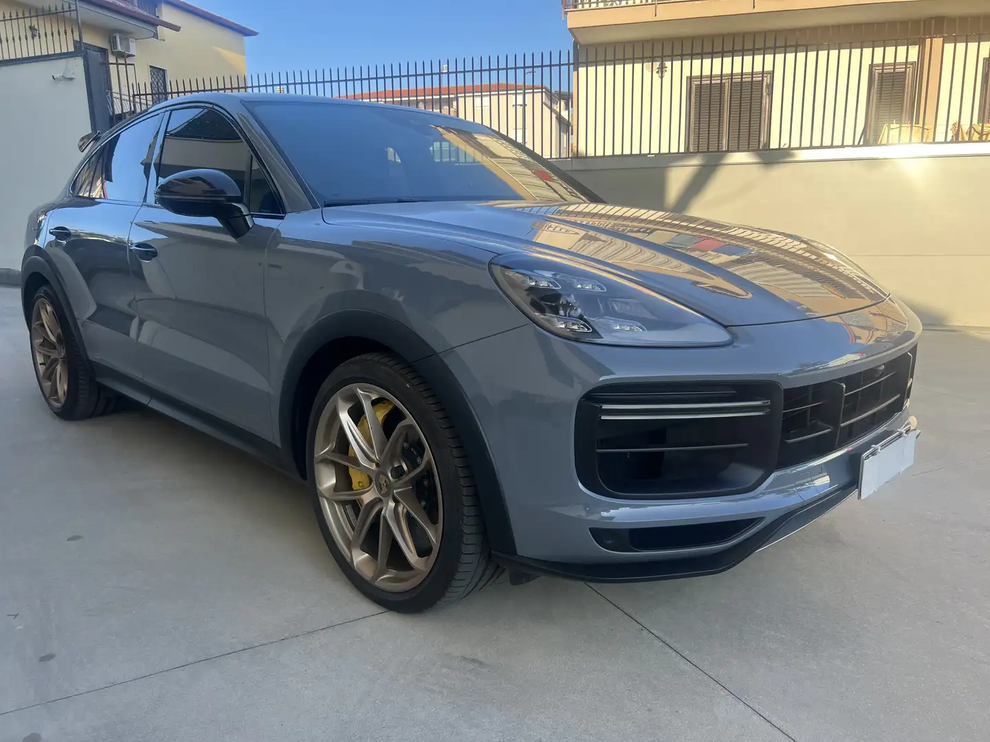 Porsche Cayenne Coupè Turbo Gt (Auto Italiana) Full Carbonio Grigio - 1
