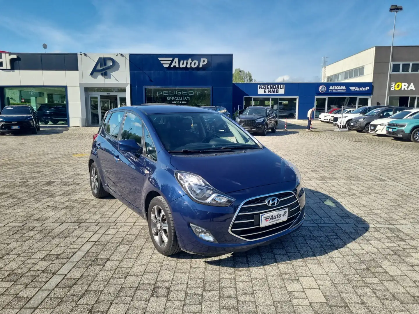 Hyundai iX20 1.6 MPI Econext APP MODE Niebieski - 2