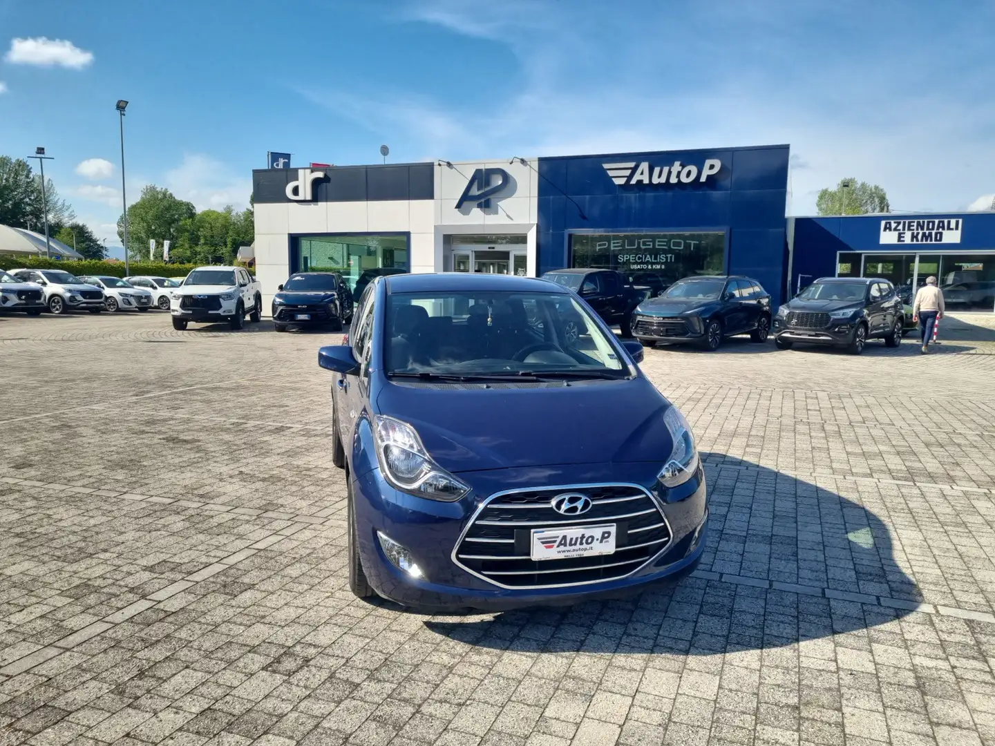 Hyundai iX20 1.6 MPI Econext APP MODE Niebieski - 1