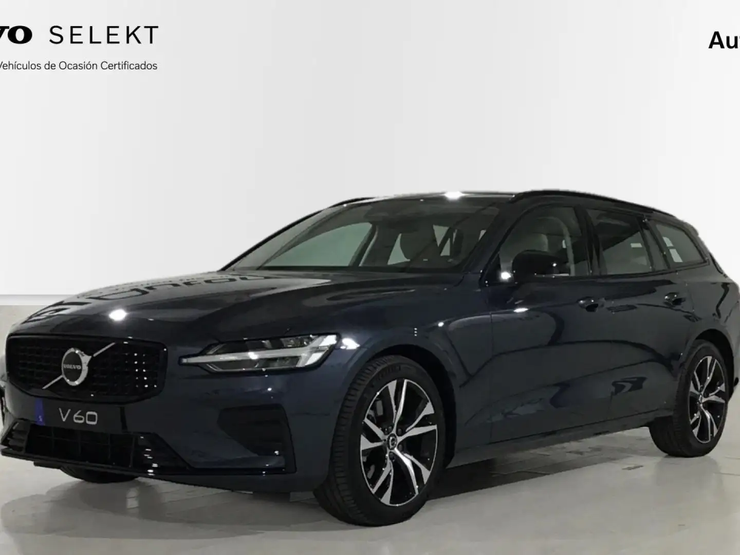 Volvo V60 2.0 B4 (D) Plus Dark Auto Modrá - 1