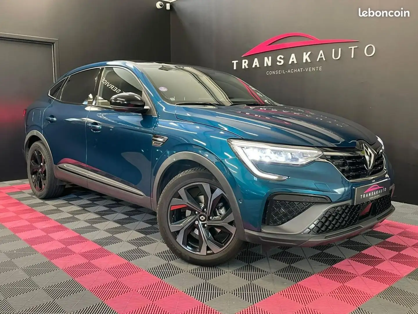 Renault Arkana E-Tech 145 21B R.S. Line SECONDE MAIN ORIGINE FRAN Bleu - 1