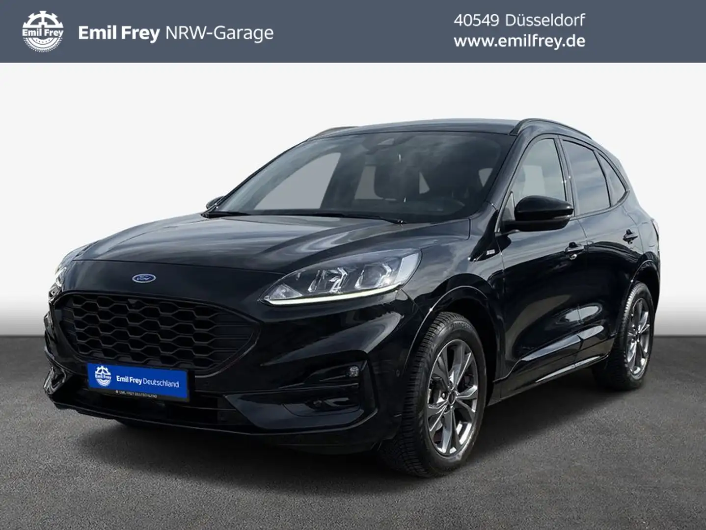 Ford Kuga 1.5 ST-LINE AHK/iACC/Head-Up/Winter-Pk.2/Navi Schwarz - 1