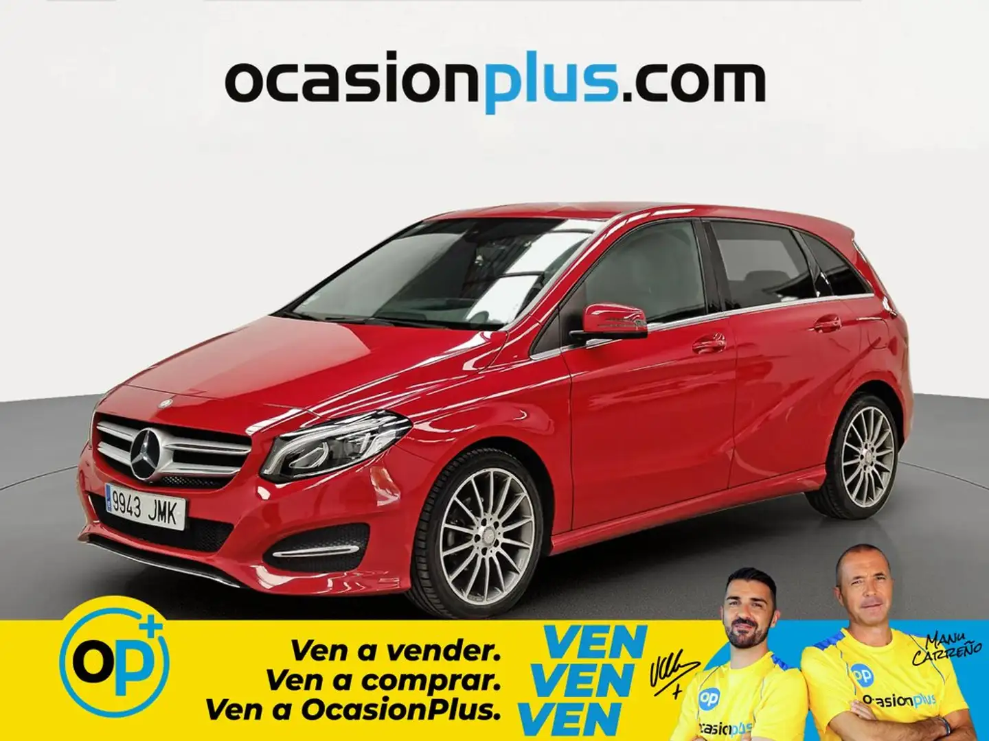 Mercedes-Benz B 180 180d 7G-DCT Rojo - 1