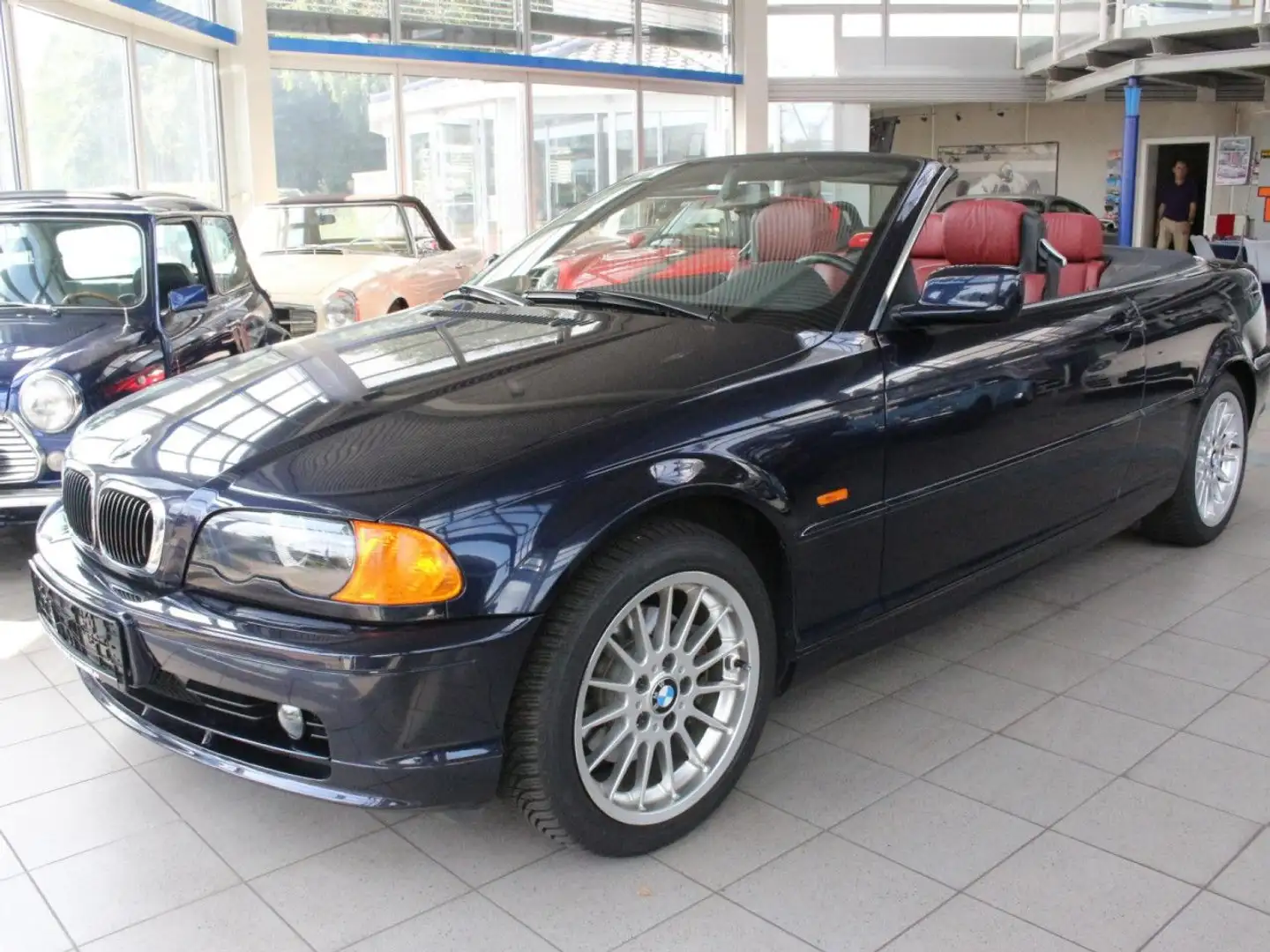 BMW 323 / 325  Ci Cabrio , 1.Hand Vollleder Klima Blu/Azzurro - 1